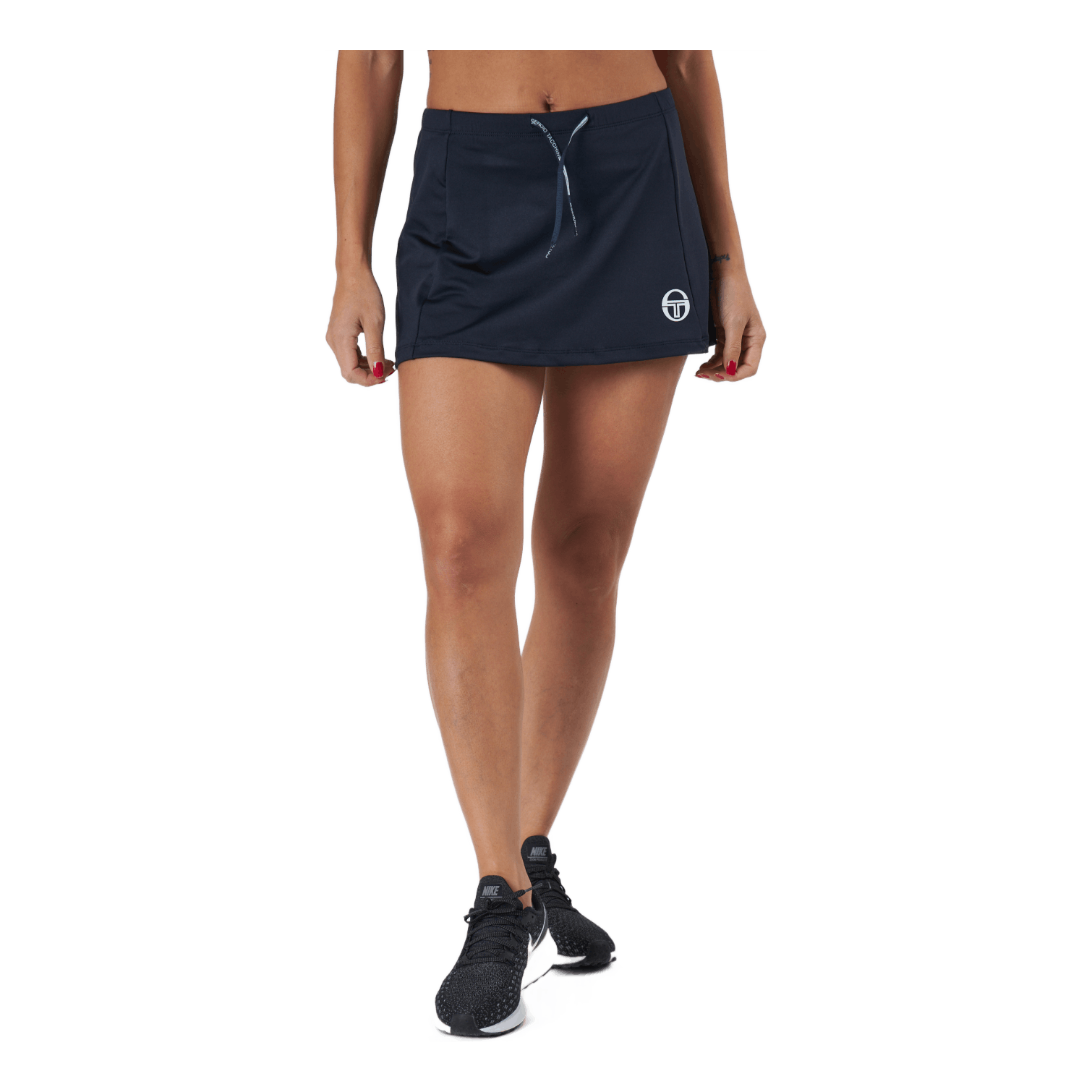 Sergio Tacchini Eva Skort Navy/white – Racketnow.com