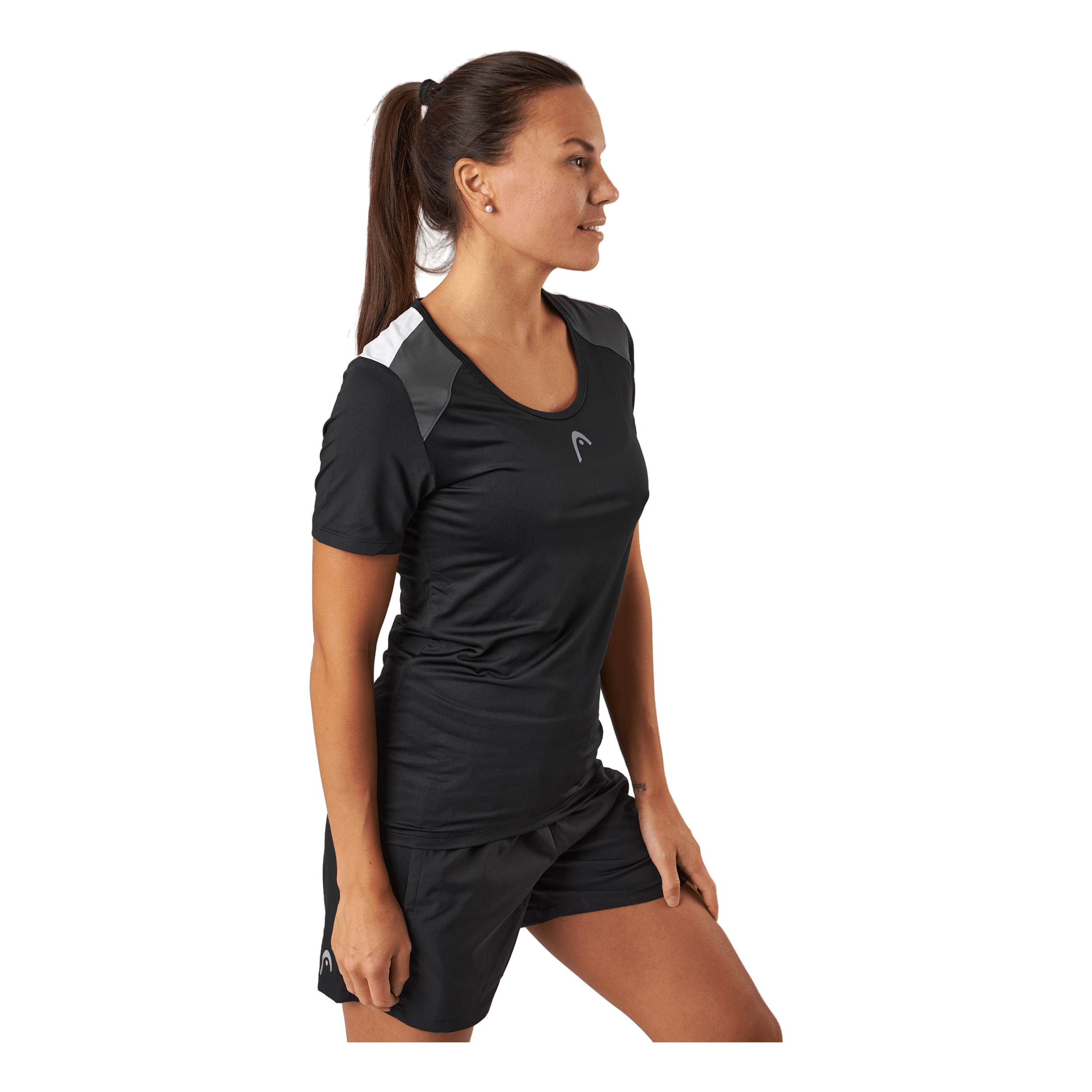 Club 22 Tech T-shirt Women Black