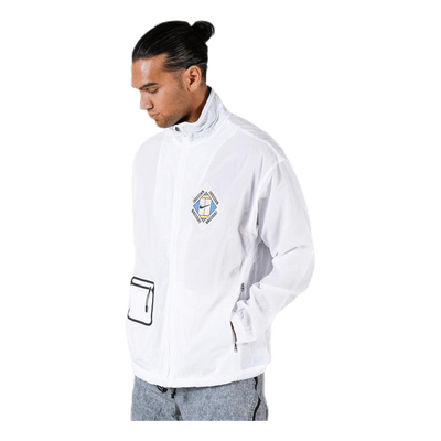 Stadium Court Jacket White/Black