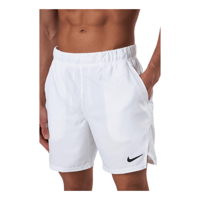 NikeCourt Dri-FIT Victory Men's 7" Tennis Shorts WHITE/BLACK