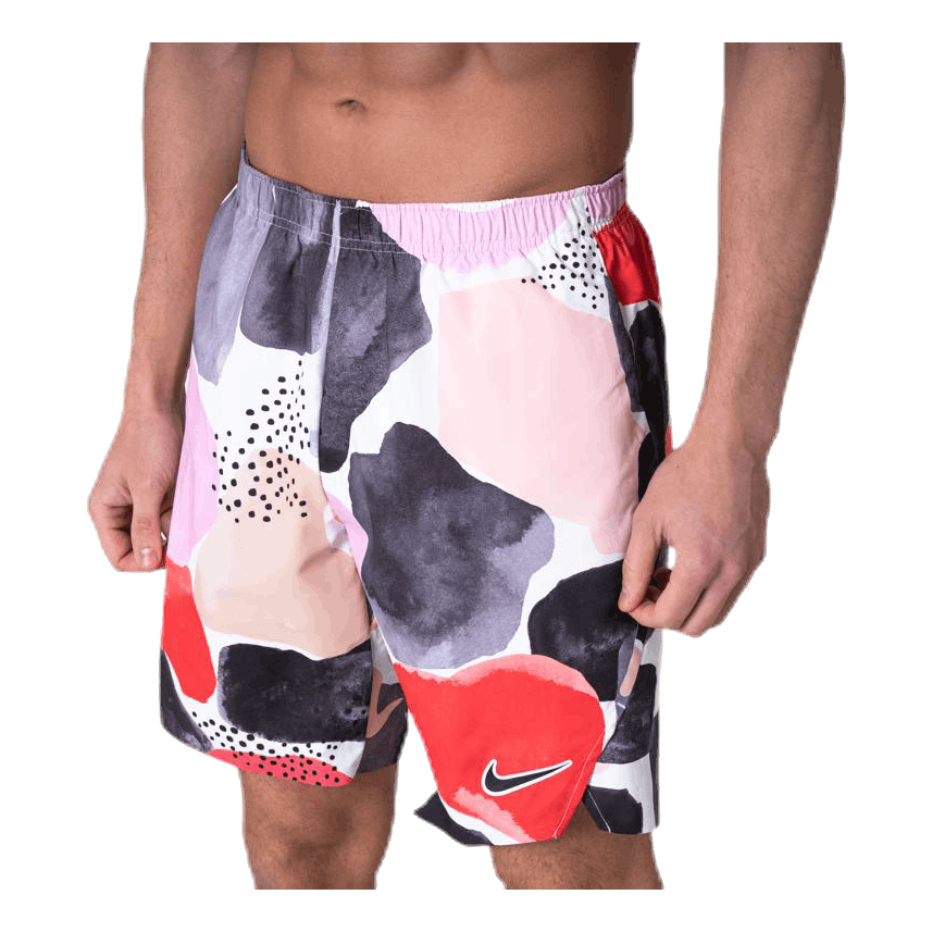 Flex Ace Printed Short White/Black