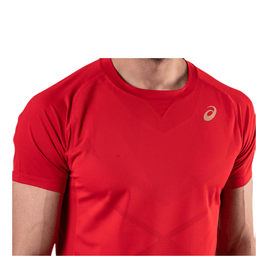 Tennis SS Tee Red