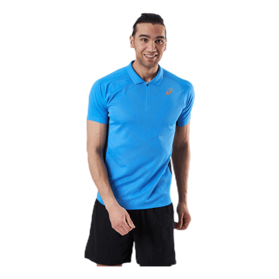 Tennis Polo Shirt Blue