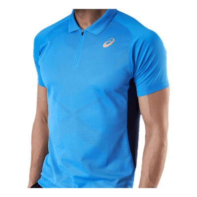 Tennis Polo Shirt Blue