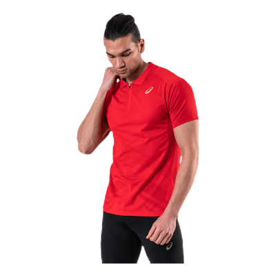 Tennis Polo Shirt Red