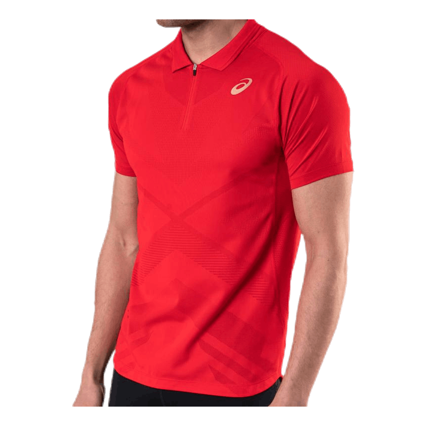 Tennis Polo Shirt Red