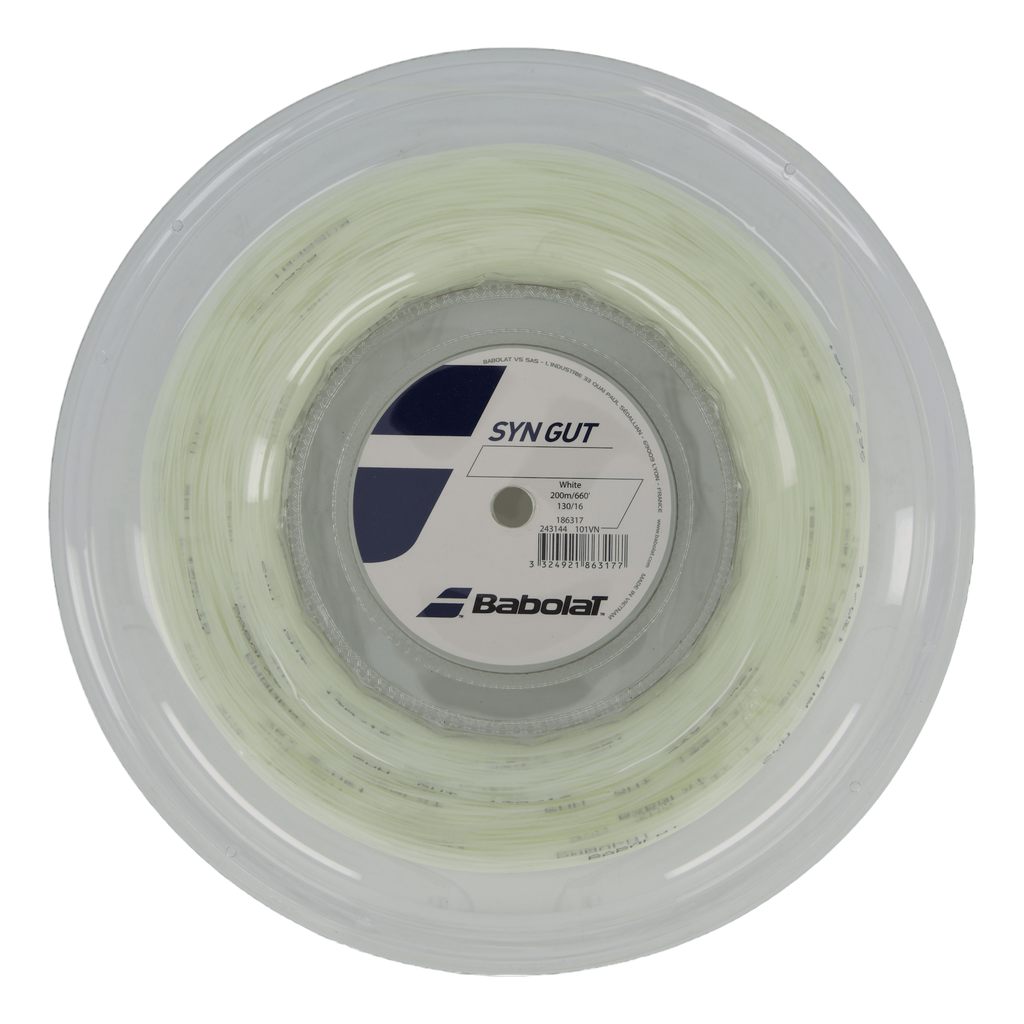 Babolat Syn Gut 200m 1 30 White Racketnow