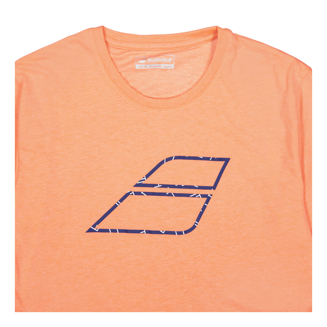 Babolat T-shirt Exe Big Flag Fluo Strike –