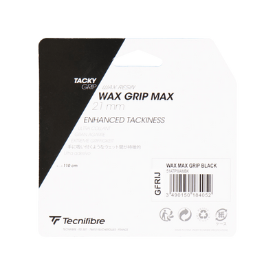 Wax Max Grip Black Black