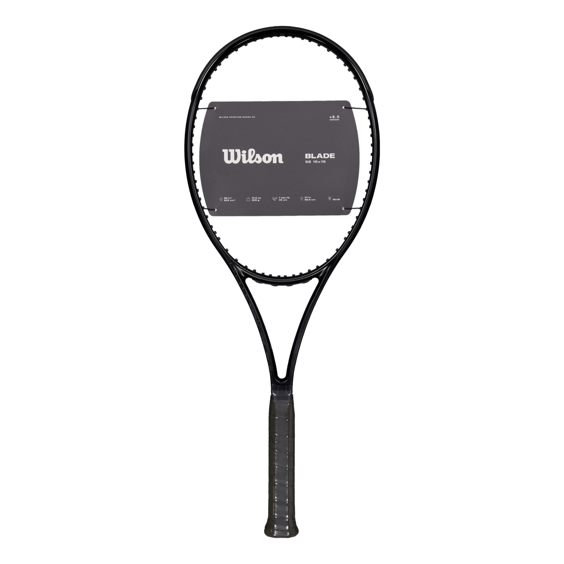 Wilson Noir Blade 98 16x19 V8 Racketnow wilson-noir-blade-98-16x19-v8-racketnow