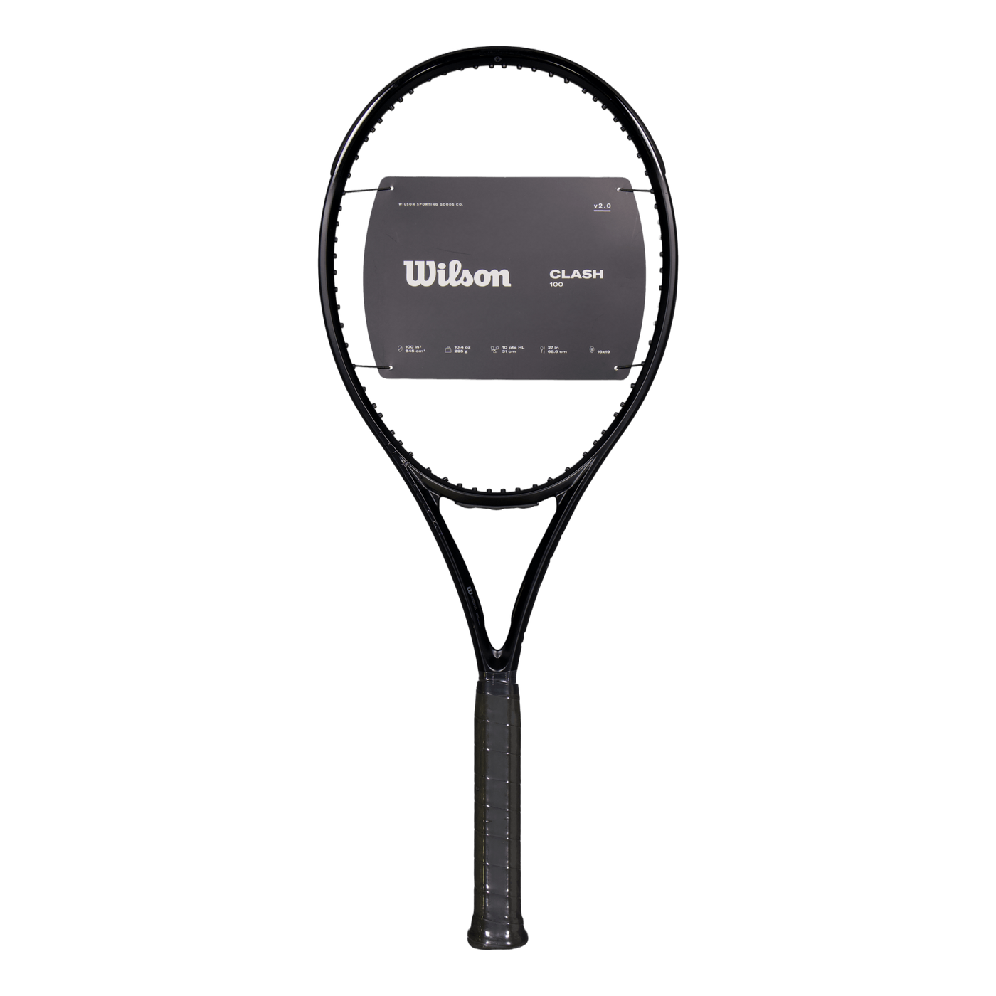Wilson Noir Clash 100 V2 – Racketnow.com Wilson Noir Clash 100 V2 – Racketnow.com