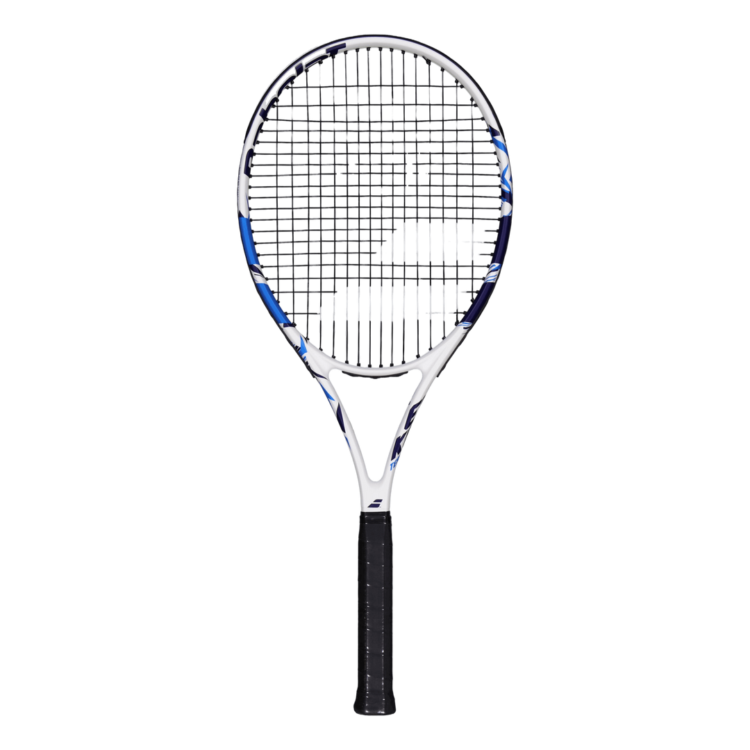 Babolat Evoke Team Tennis Racquet - Strung, Lightweight 102 Sq In Head, For Beginner & Junior Players (Fused Graphite)