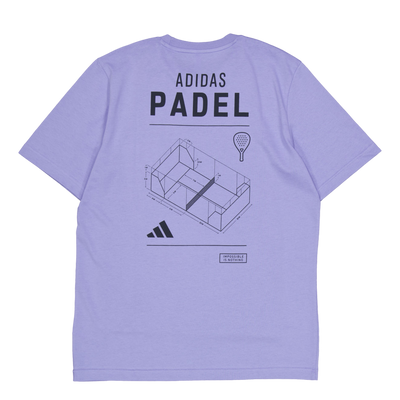 Padel Category Graphic T-shirt Blue