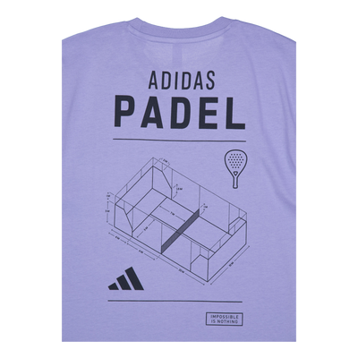 Padel Category Graphic T-shirt Blue