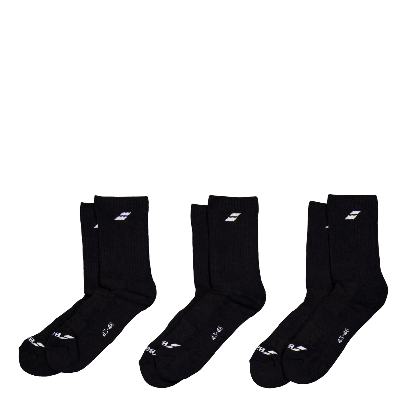 3 Pairs Pack Black