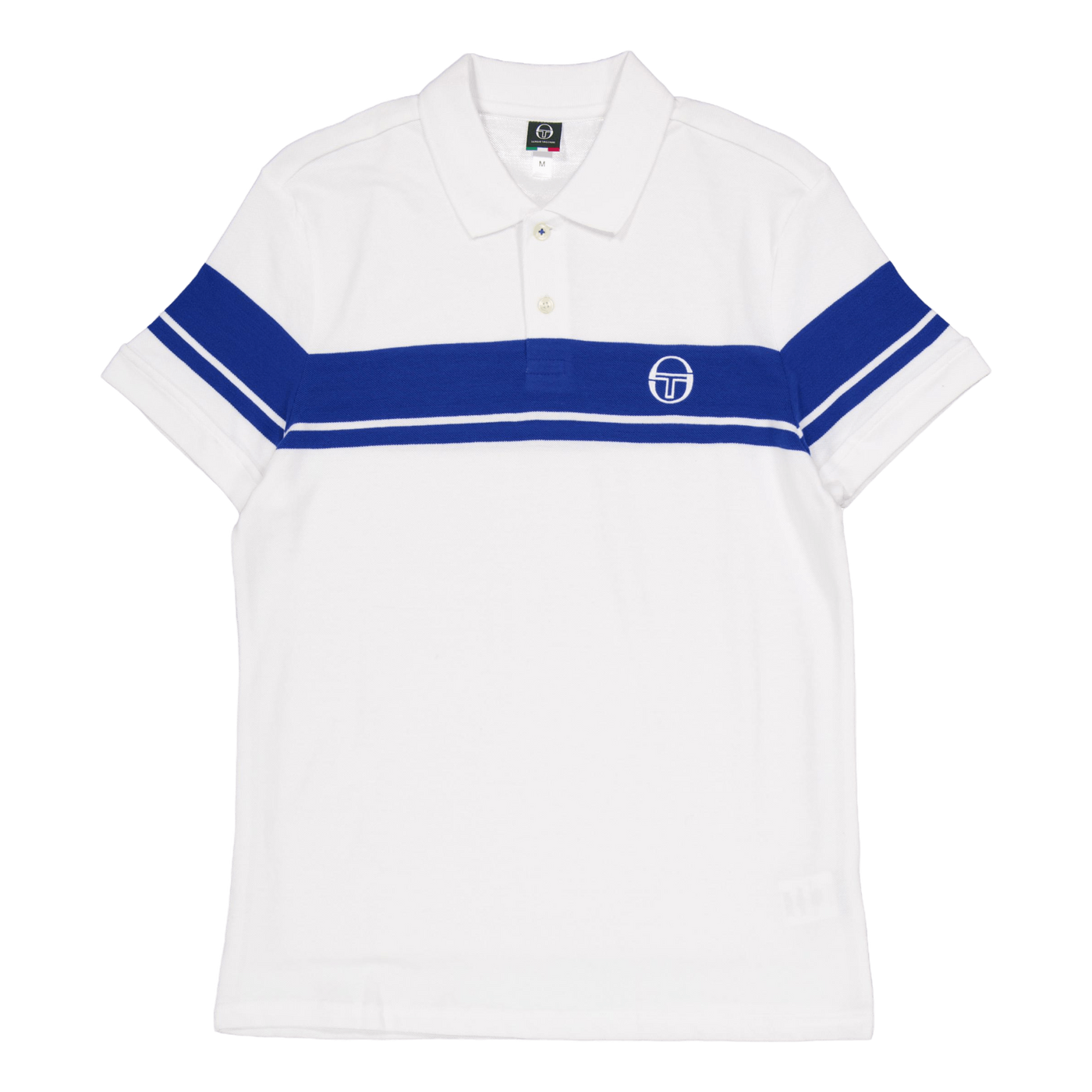 Young Line Polo White