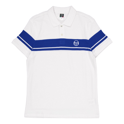 Young Line Polo White