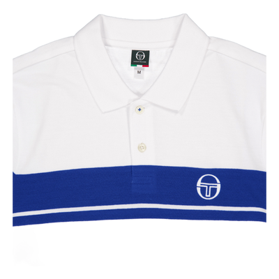 Young Line Polo White