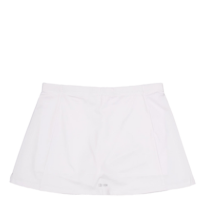 Eva Skort White/red