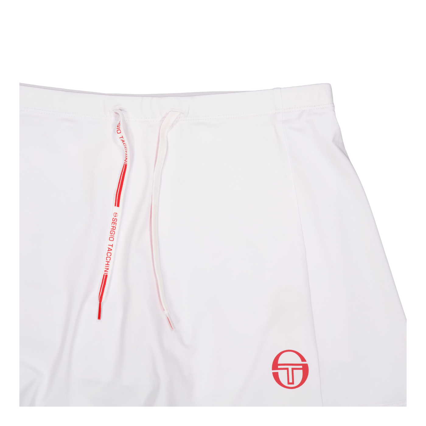 Eva Skort White/red