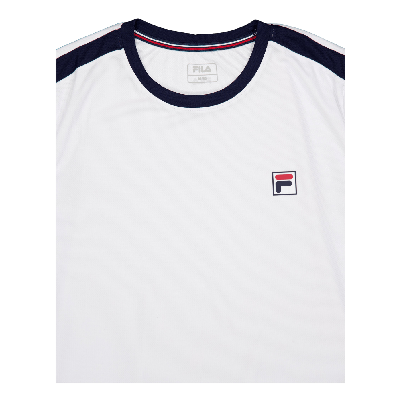 T-shirt Elias White/navy