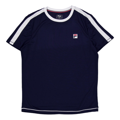 T-shirt Elias Navy/white