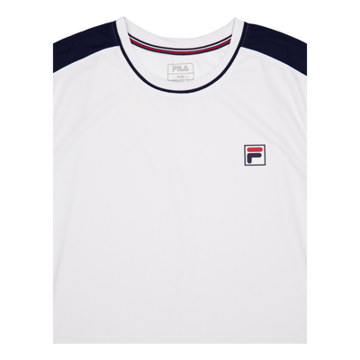 T-shirt Gabriel White/navycomb.