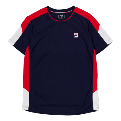 T-shirt Gabriel Navy/filaredcomb.