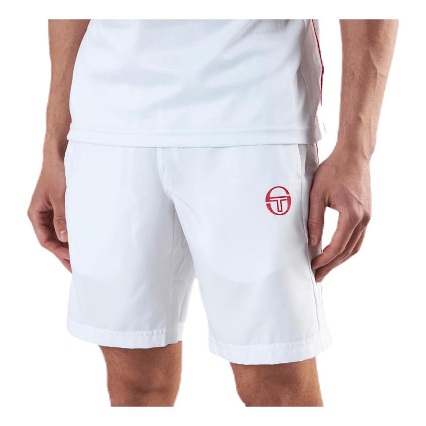Club Tech Shorts White/Red
