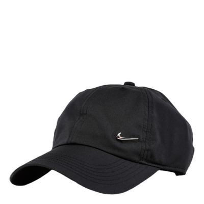 Heritage86 Kids' Adjustable Hat BLACK/METALLIC SILVER