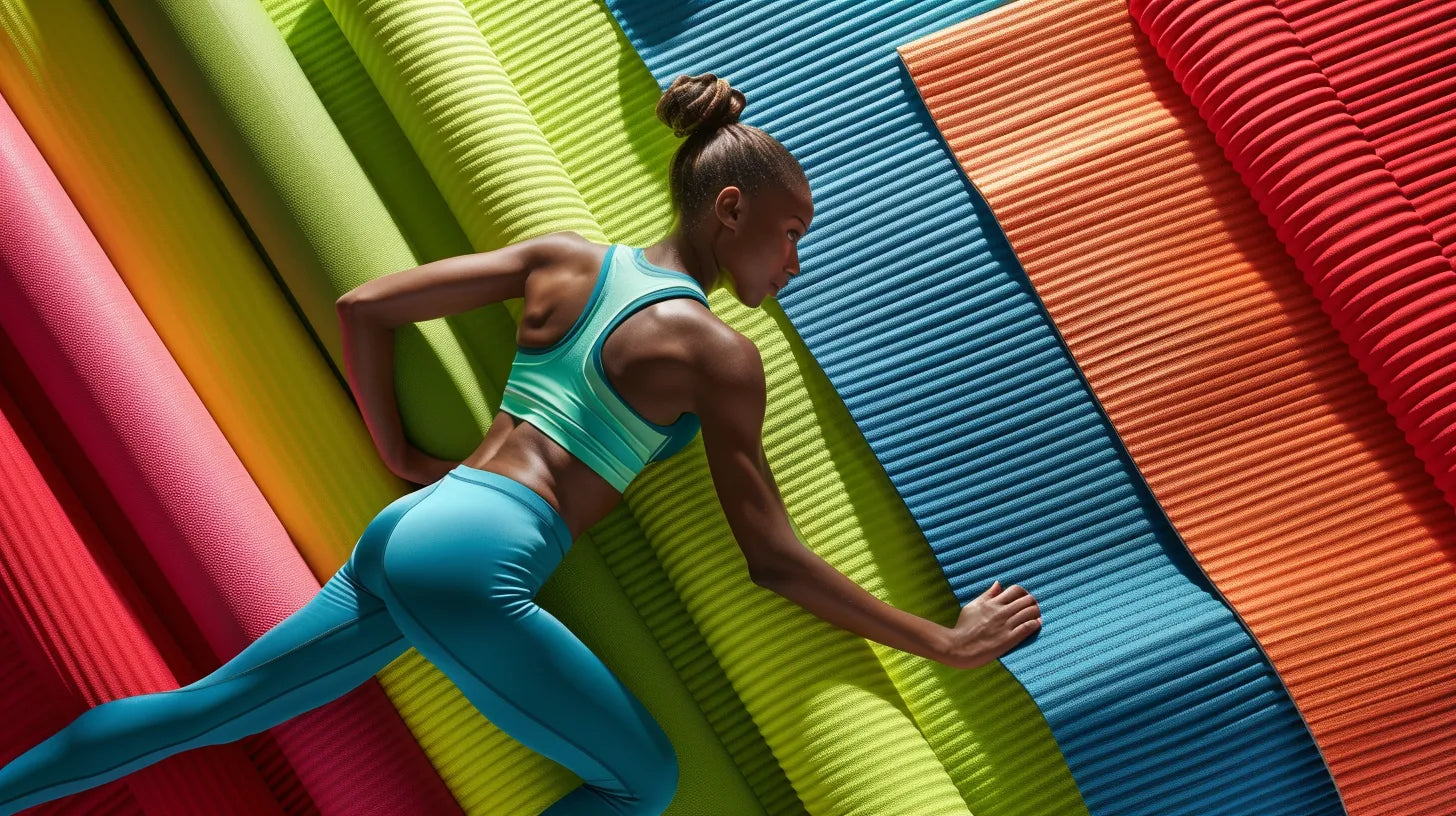 Dance exercise mat sales