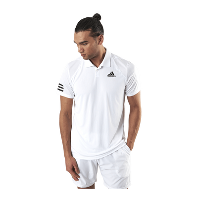 Club 3-Stripe Polo White