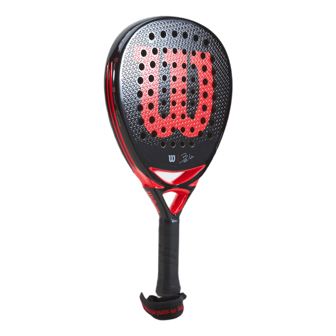 Wilson Bela Team Padel Black/Red – Racketnow.com