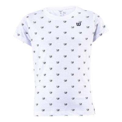 Cause A Racket Tech Tee White