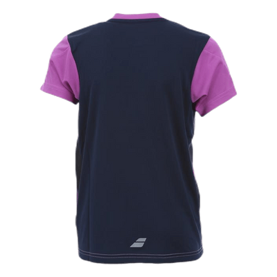 T-Shirt V-Neck Performance Purple