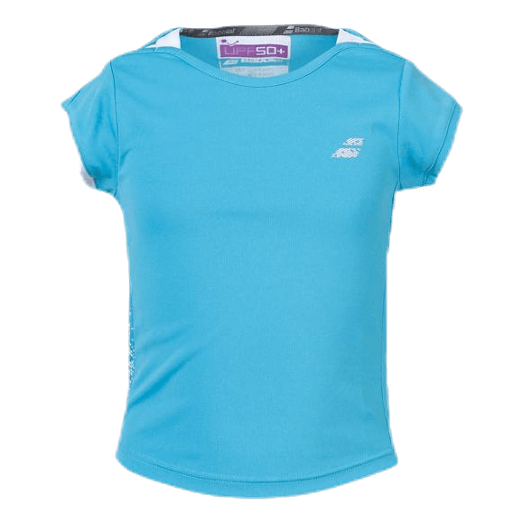 Cap Sleeve Top Performance Blue