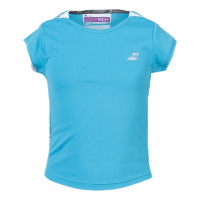 Cap Sleeve Top Performance Blue