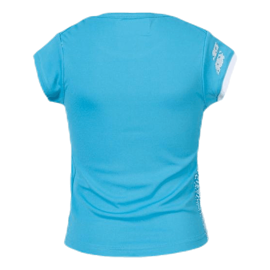 Cap Sleeve Top Performance Blue