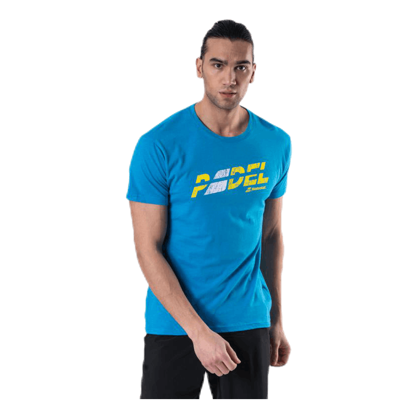 Padel Exercise T-Shirt Blue