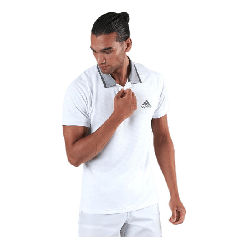 Freelift Polo Aeroready White/Grey