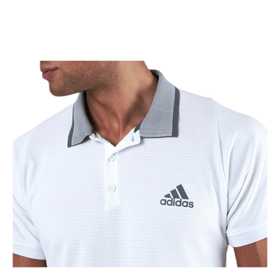 Freelift Polo Aeroready White/Grey