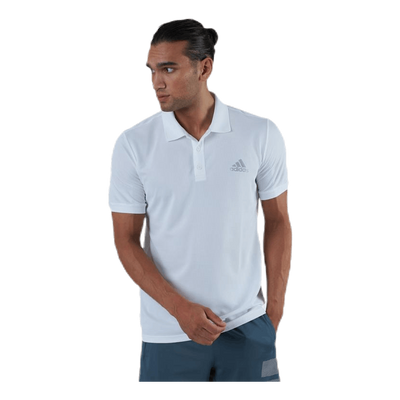 Club Solid Polo White