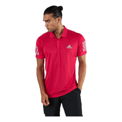 Club 3 Stripes Polo Pink