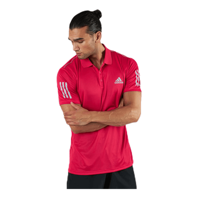 Club 3 Stripes Polo Pink