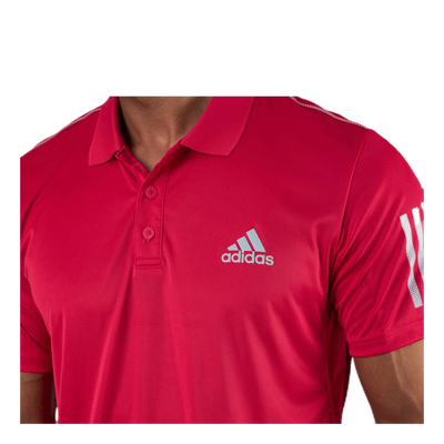 Club 3 Stripes Polo Pink