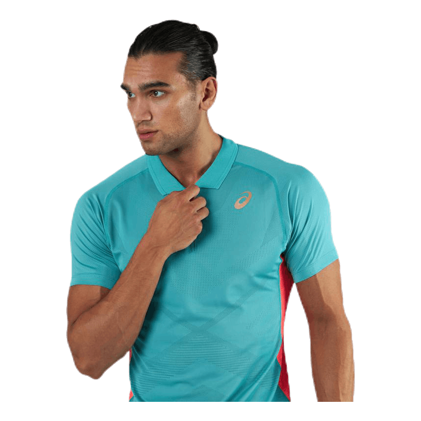 Tennis Polo Shirt Blue