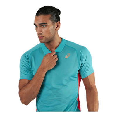 Tennis Polo Shirt Blue