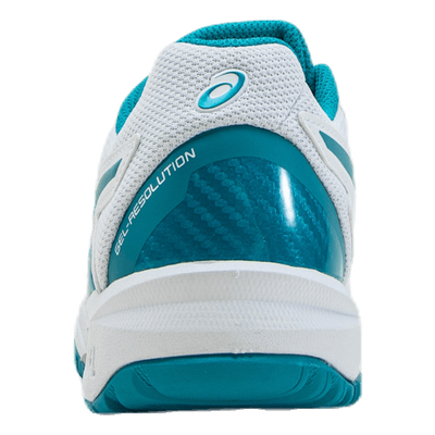 Gel-Resolution 8 GS White/Turquoise