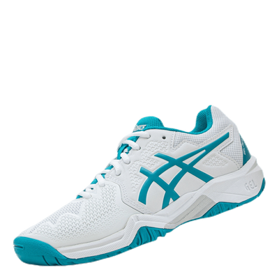 Gel-Resolution 8 GS White/Turquoise