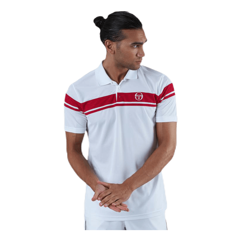 Sergio Tacchini ポロシャツ Lサイズ ストライプ Sergio Tacchini ストライプ プルオーバー | ブルー | FARFETCH JP